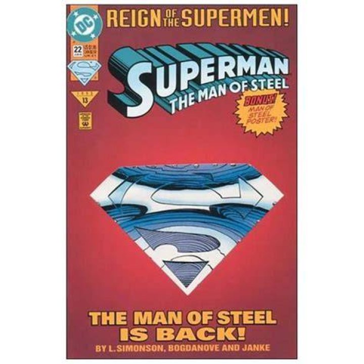 Superman Comics Man of Steel