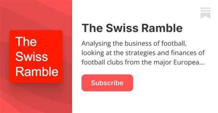Swiss Ramble on Twitter "The Champions League revenue distribution