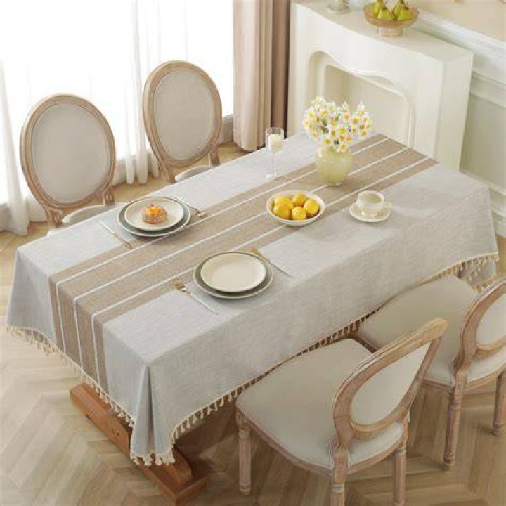 Table, Textile, Tablecloth, 