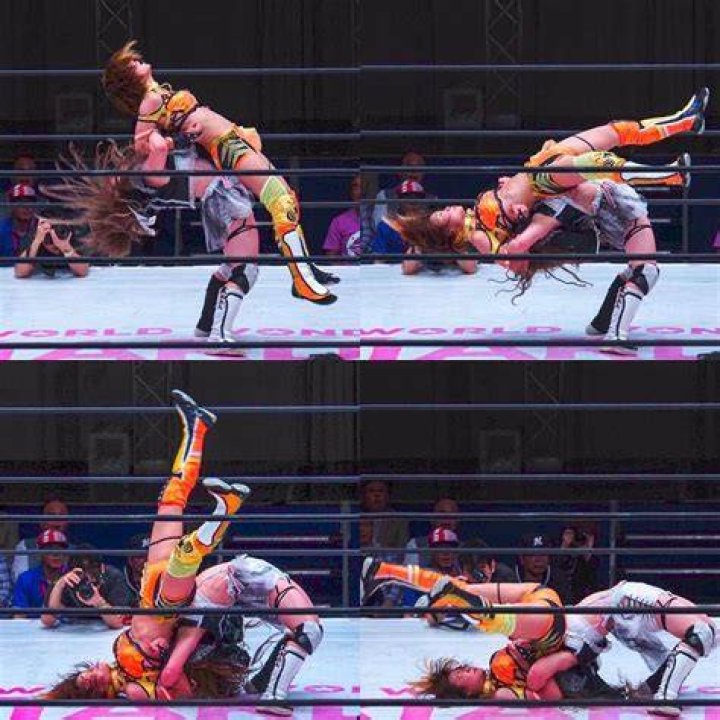 Tam Nakano suplex 