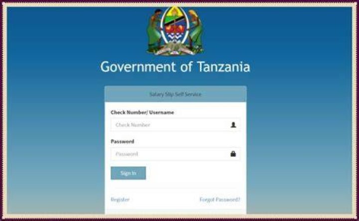 TAMISEMI Salary Slip Portal Utumishi 2023/2024 Login