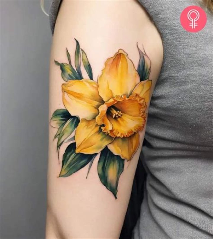 Tattoo Daffodil: The Symbolism And Beauty Behind Daffodil Tattoos