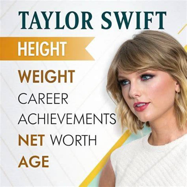 Taylor Swift Age, Height and Net Worth The Artistree