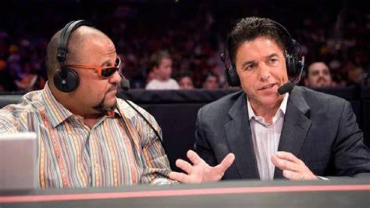 Taz and Mike Adamle