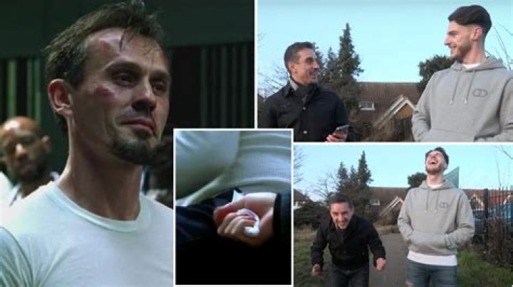 T-Bag talking to someone in Prison Break