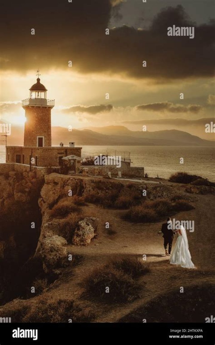 Teddy heading towards the lighthouse in Shutter Island