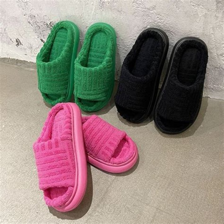 Terry Cloth Slides