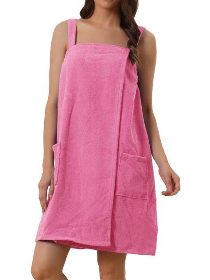 Terry Cloth Wrap Robe