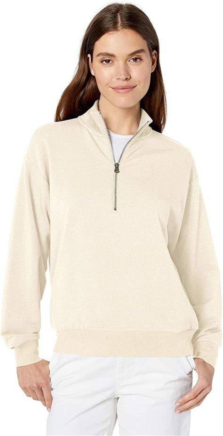 Terry Quarter-Zip Sweatshirt