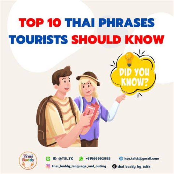 thai girl language buddy