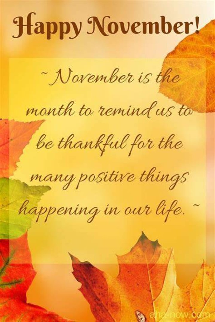 Thankful Happy November Quote Pictures, Photos, and Images for Facebook
