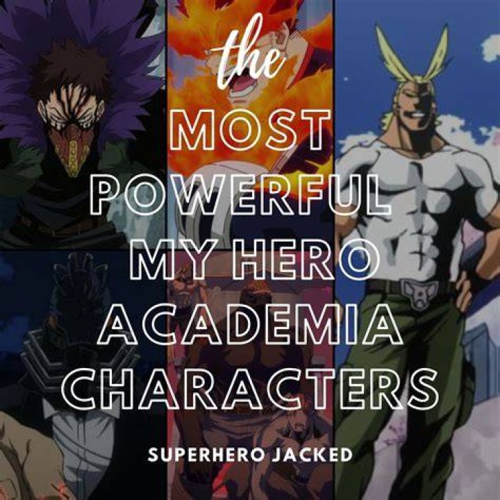 The 13 Most Powerful Characters On My Hero Academia, Ranked