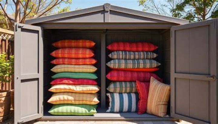 The 5 Best Methods for Patio and Outdoor Cushion Storage