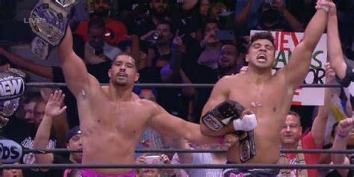 The Acclaimed wins the AEW World Tag Team Championship at AEW Dynamite Grand Slam 2022 