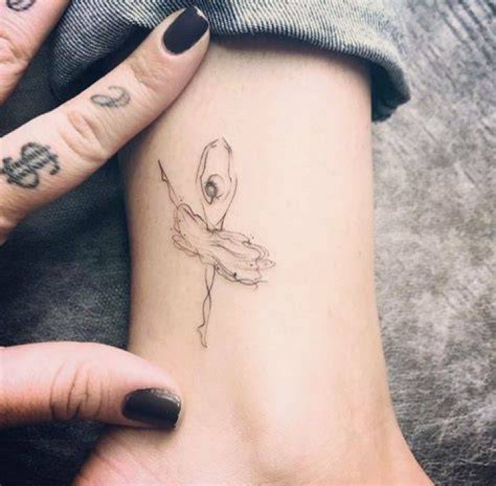 The Ballerina covered in tattoos in John Wick Chapter 3 - Parabellum