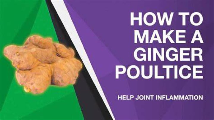 The Benefits of Using a Ginger Poultice for Natural Healing