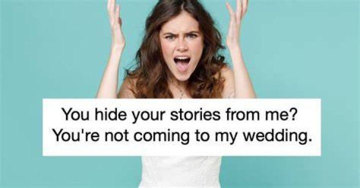 The bride has now blocked her sister over the wedding incident. Photo / Getty Images