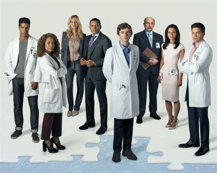 The Good Doctor cast posing for a photo