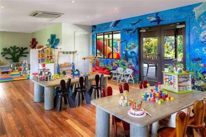 The kids club at Fiji's Castaway Island separates activities out to cater to all ages. Photo / Supplied