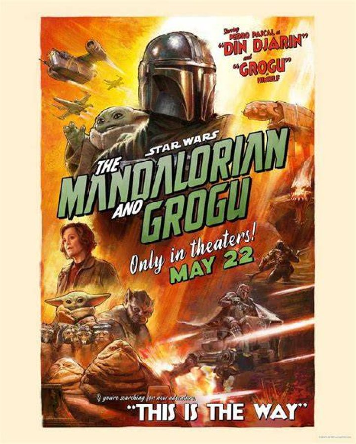 The Mandalorian Movie Poster 