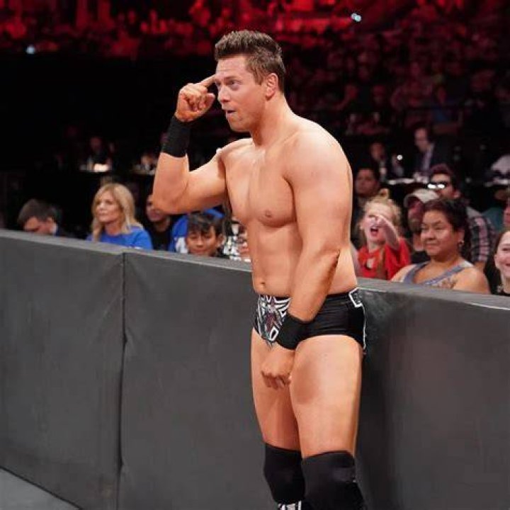 The Miz celebrates with his father 