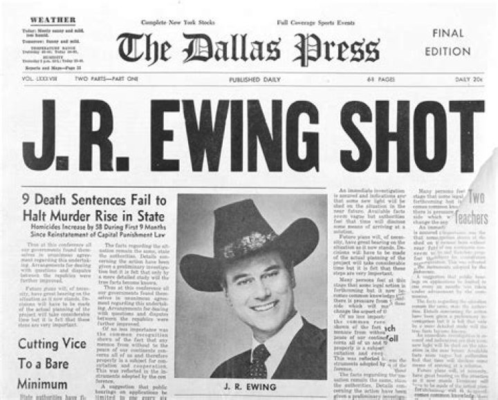 The moment Dallas fans found out who shot JR Ewing