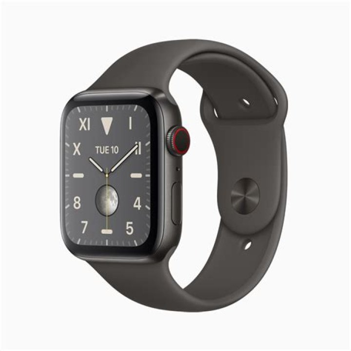 The new Series 5 Apple Watch.