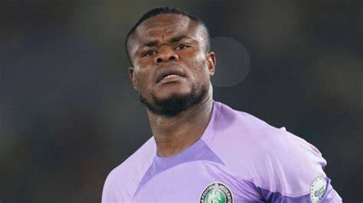 The Nigerian goalkeeper