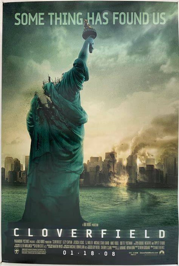 The poster for Cloverfield