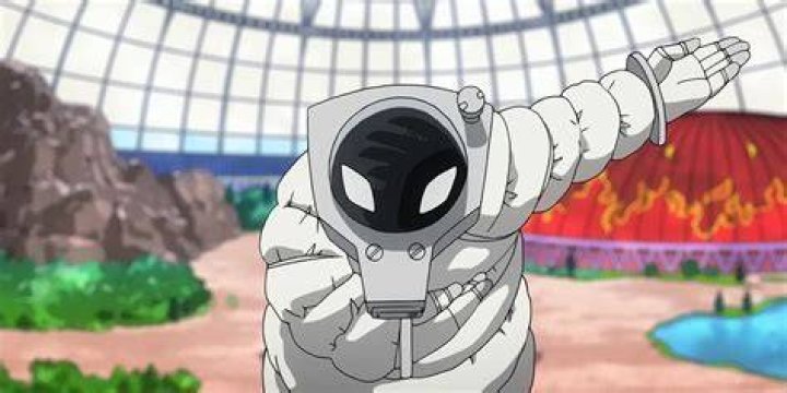 The pro hero Thriteen from the My Hero Academia anime series.