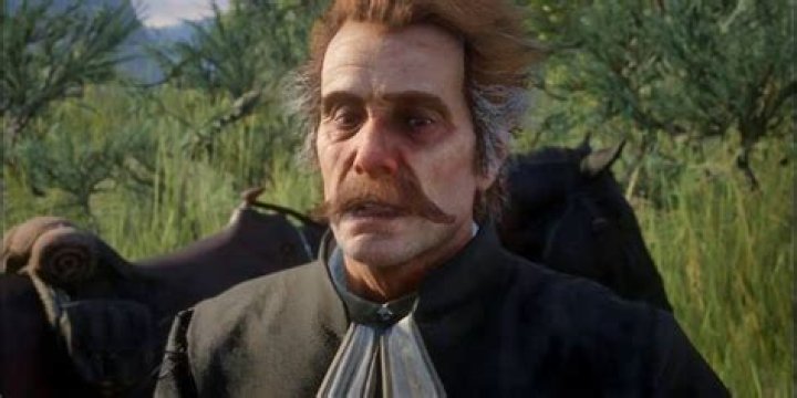 The Reverend looks worse for wear in Red Dead Redemption 2