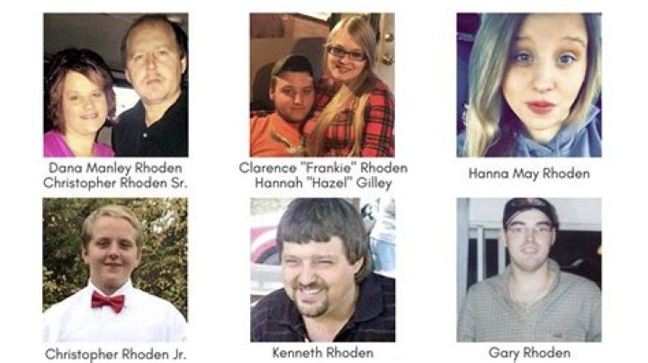 The Rhoden family of eight was killed April 22, 2016. Photo / Getty Images