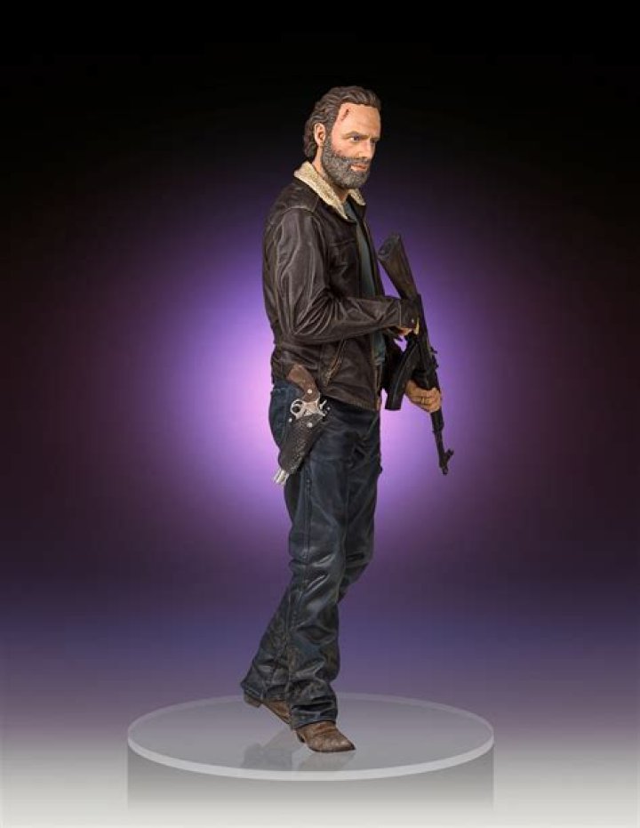 The Rick Grimes statue.