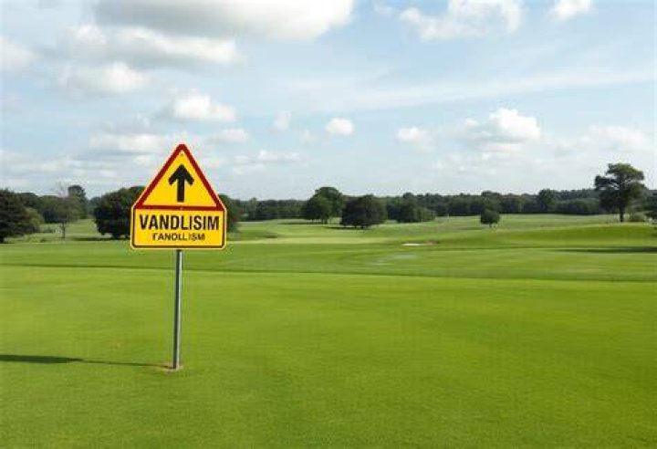 The Rise Of Golf Course Vandalism