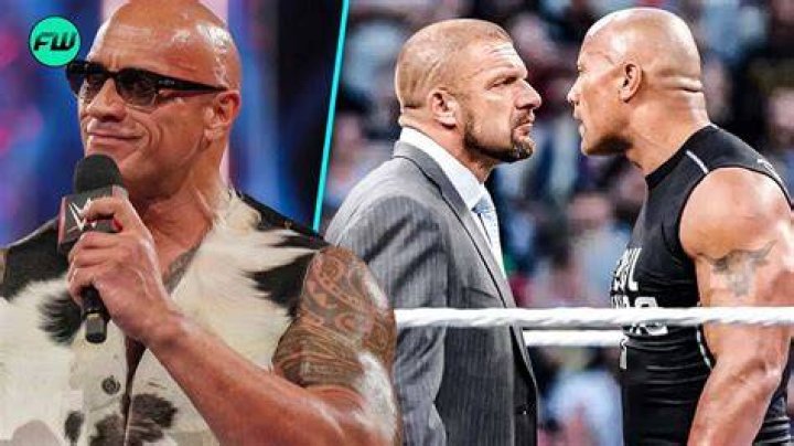 the rock and triple h
