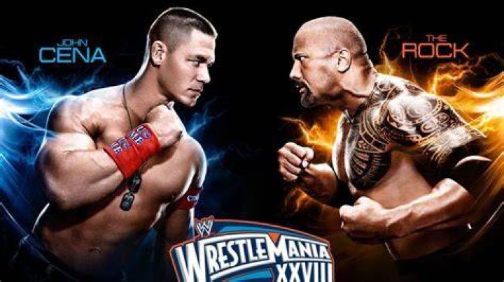 The Rock v John Cena WrestleMania 28 Cropped