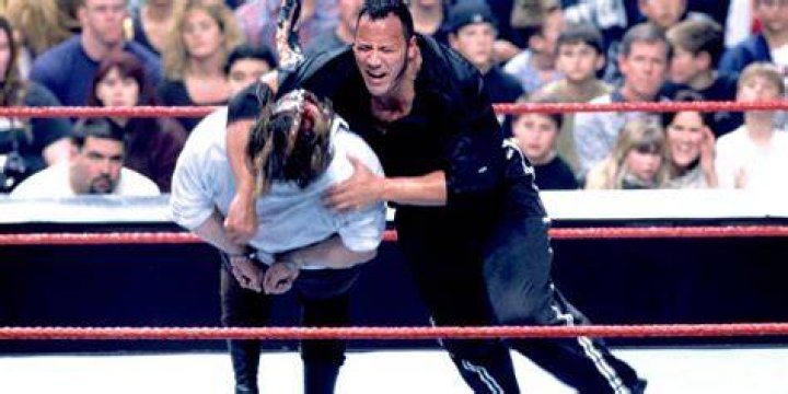 The Rock Vs Mankind Sunday Night Heat Cropped