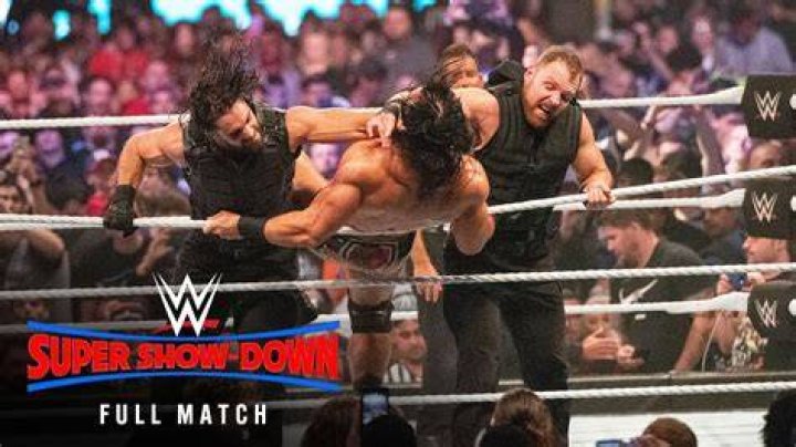The Shield Bears Down Braun Strowman