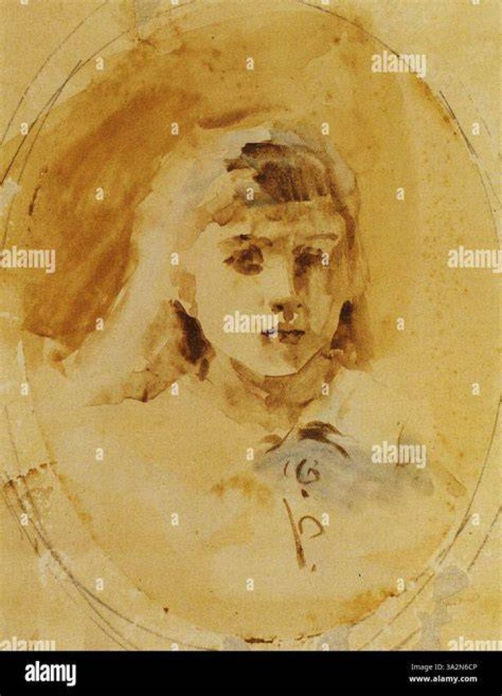 The singer, depicted as a photo-realistic sketch, turns profile to camera and cradles her stomach, only for it suddenly blossom into a perfectly rotund bump. Photo / Republic Records