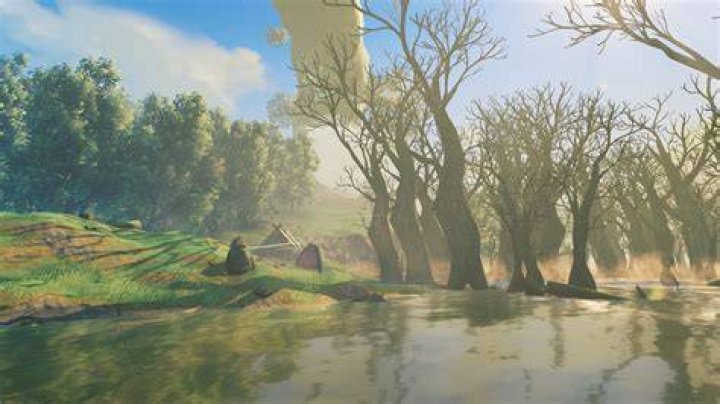 The Swamp biome in Valheim