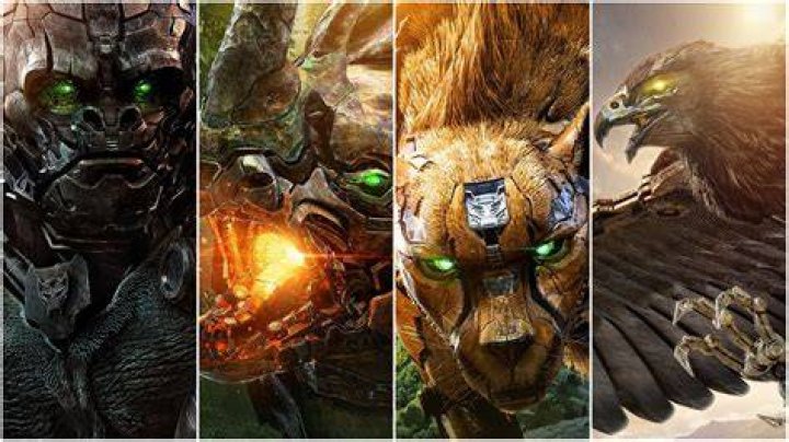 The Transformers and Maximals in Rise of the Beasts.