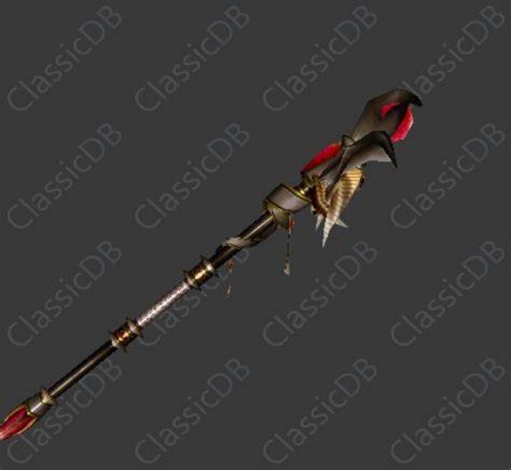 The Warlord with staff