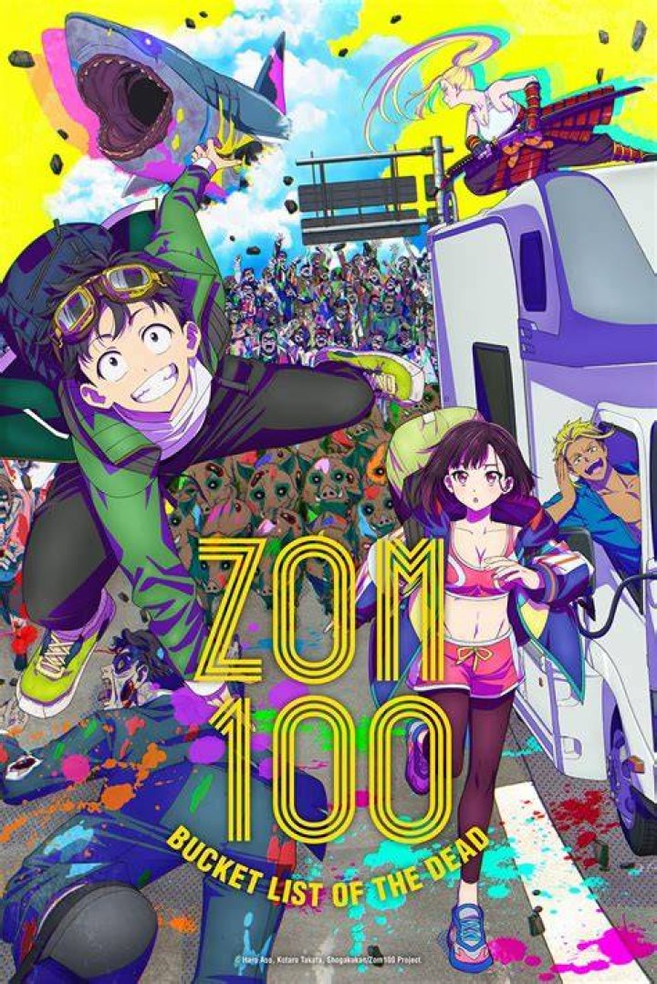 The Zom 100 Bucket List of the Dead live-action movie cast and Beatrix in the Zom 100 anime