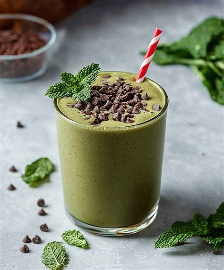thin mint smoothie recipe
