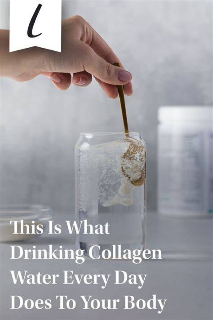 This Is What Drinking Collagen Water Every Day Does To Your Body