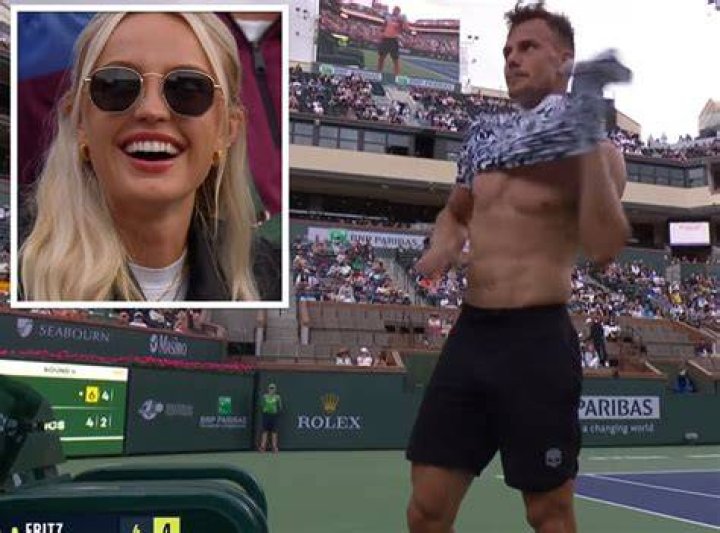 ‘This Was a Targeted Attack’ – Awkward Indian Wells Moment Captures Taylor
Fritz’s Girlfriend Morgan Riddle Glaring at His Opponent’s Chiseled Abs