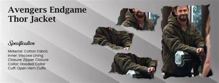 thor wears jacket in endgame