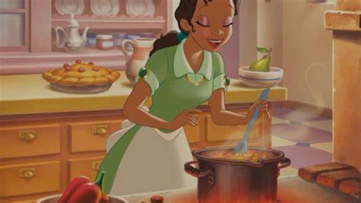 Tiana Cooking