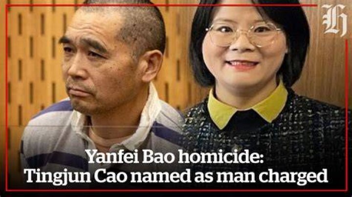 Tingjun Cao is charged with murdering Yanfei Bao on July 19. Photo / George Heard.