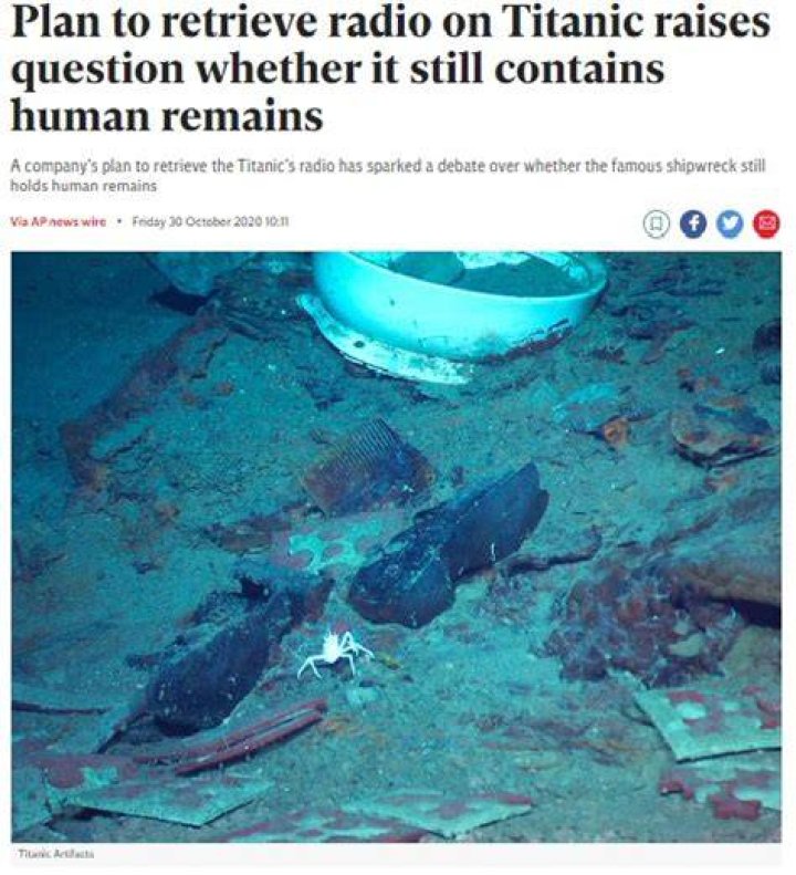 Titanic submersible tragedy: Investigators find presumed human remains from Titan debris